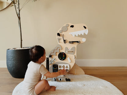 Montessori activiteitenbord Dinosaurus Foxy family